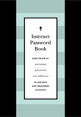 Internet Password Book: Keep Track of Usernames... 0785839135 Book Cover