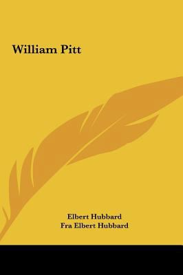 William Pitt 1161549803 Book Cover
