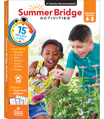 Summer Bridge Activities, Grades 4 - 5: Volume 6 1483815846 Book Cover