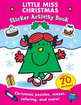 Little Miss Christmas: Sticker Activity Book 084319930X Book Cover