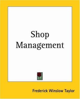 Shop Management 1419147110 Book Cover