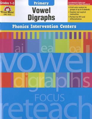 Vowel Digraphs, Grades 1-3 (Phonics Interventio... 1609634470 Book Cover