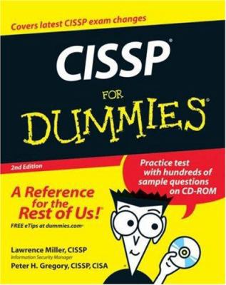 Cissp for Dummies [With CDROM] 0470124261 Book Cover