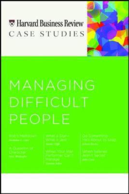 Managing Difficult People 1422199916 Book Cover