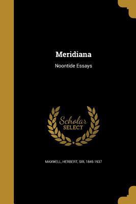 Meridiana 1373043695 Book Cover
