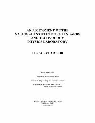 An Assessment of the National Institute of Stan... 0309161584 Book Cover