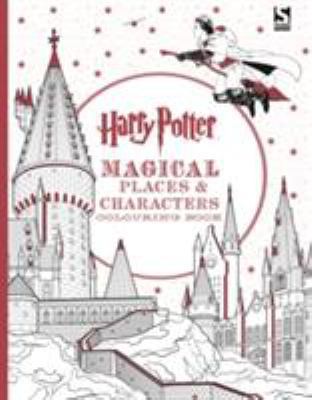 Harry Potter Magical Places and Characters Colo... 1783706007 Book Cover