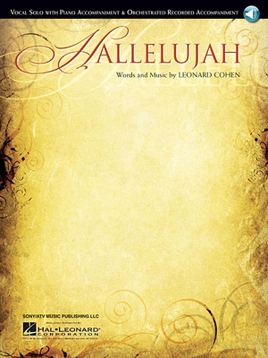 Hallelujah: Vocal Solo with Online Audio 1423493214 Book Cover