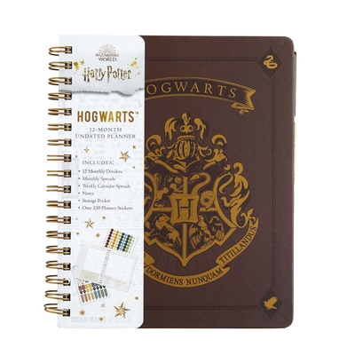 Harry Potter: Hogwarts 12-Month Undated Planner... 164722392X Book Cover