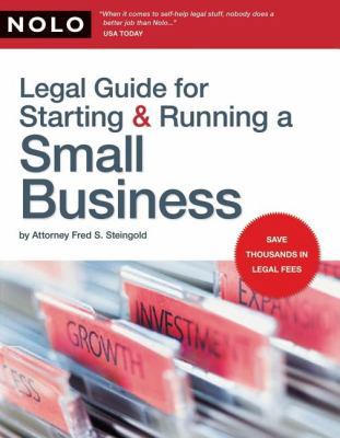 Legal Guide for Starting & Running a Small Busi... 1413308538 Book Cover