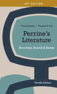 Perrine's Literature: Structure, Sound & Sense ... 1285462343 Book Cover