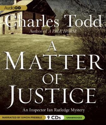 A Matter of Justice 1609984757 Book Cover