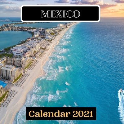 Paperback Mexico Calendar 2021 Book