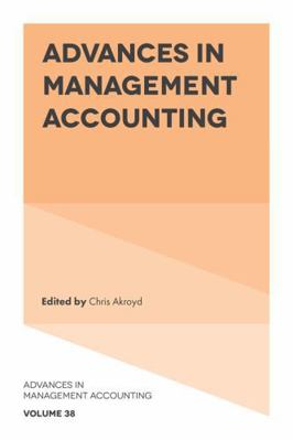 Advances in Management Accounting 1805927388 Book Cover
