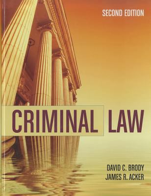 Criminal Law 0763759139 Book Cover