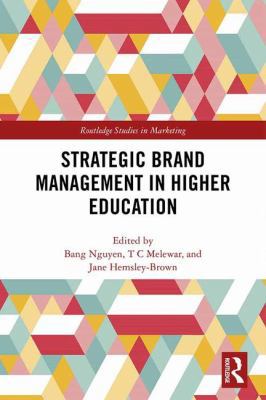 Strategic Brand Management in Higher Education 0367139421 Book Cover