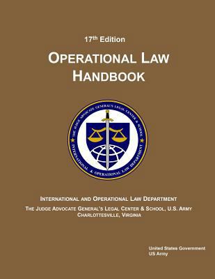 17th Edition US Army Operational Law Handbook 1798559447 Book Cover