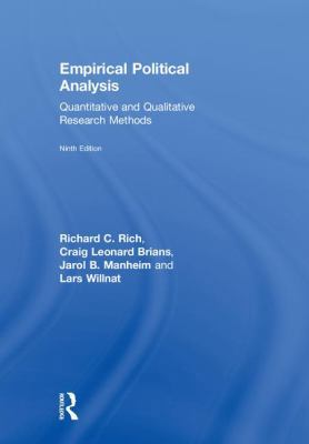 Empirical Political Analysis: Quantitative and ... 1138088773 Book Cover