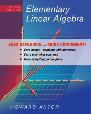 Elementary Linear Algebra 0470559918 Book Cover