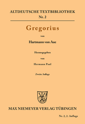 Gregorius [German] 311050118X Book Cover