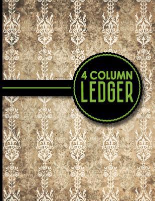 4 Column Ledger: Ledger Books, Accounting Ledge... 1979544077 Book Cover