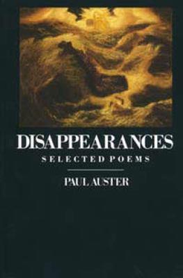 Disappearances 0879513411 Book Cover