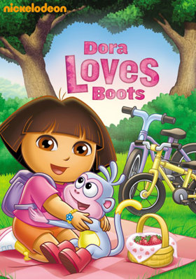 Dora the Explorer: Dora Loves Boots            Book Cover