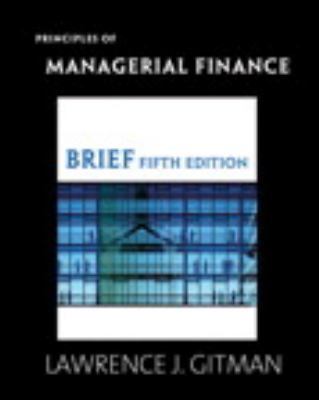Principles of Managerial Finance + Myfinance St... 0132479559 Book Cover