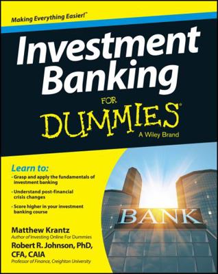 Investment Banking for Dummies 1118615778 Book Cover