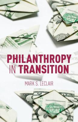 Philanthropy in Transition 1137395613 Book Cover