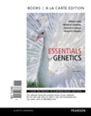 Essentials of Genetics, Books a la Carte Plus M... 0134319079 Book Cover