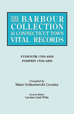 Barbour Collection of Connecticut Town Vital Re... 0806316497 Book Cover