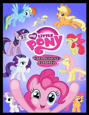 my little pony coloring book: coloring book for kids and childrens B08JHPZ7WK Book Cover