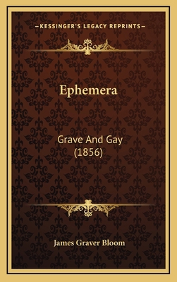 Ephemera: Grave And Gay (1856) 1168934354 Book Cover