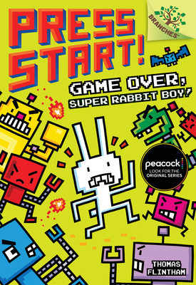 Game Over, Super Rabbit Boy!: A Branches Book (... 1338034723 Book Cover