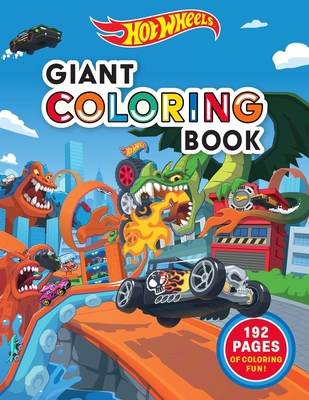 Hot Wheels: Giant Coloring Book 168343207X Book Cover