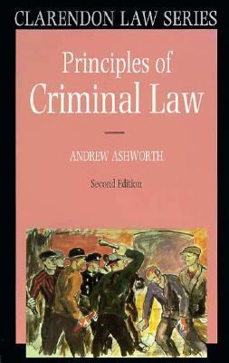 Principles of Criminal Law 0198763689 Book Cover