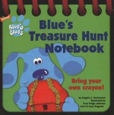 Blue's Clues: Blue's Treasure Hunt Notebook (Bl... 0743449983 Book Cover