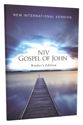 NIV, Gospel of John, Reader's Edition, Paperback 0310446503 Book Cover