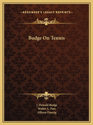 Budge On Tennis 1169739180 Book Cover