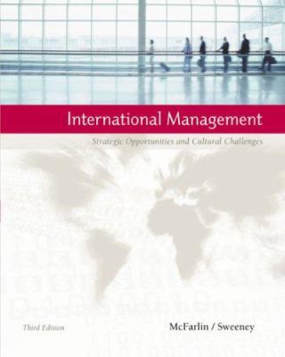 International Management: Strategic Opportuniti... B01CBBOZFG Book Cover