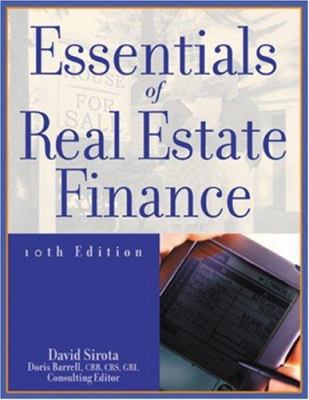 Essentials of Real Estate Finance 0793160847 Book Cover