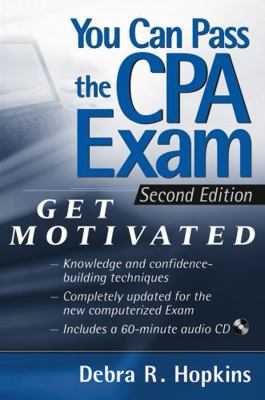 You Can Pass the CPA Exam: Get Motivated [With ... 0471453897 Book Cover