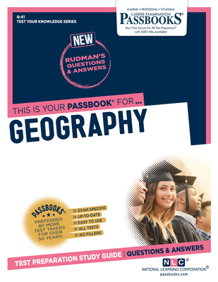 Geography (Q-61): Passbooks Study Guide Volume 61 1731870612 Book Cover