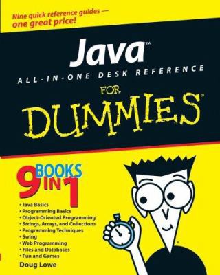 Java All-In-One Desk Reference for Dummies 076458961X Book Cover