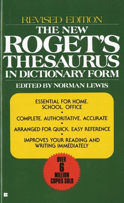 The New Roget's Thesaurus in Dictionary Form : ... B00A2MZY66 Book Cover