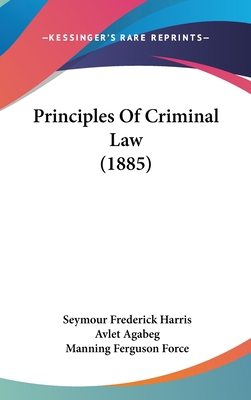 Principles Of Criminal Law (1885) 1437275850 Book Cover