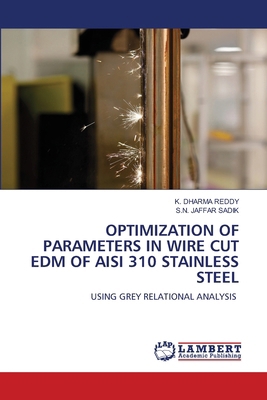 Optimization of Parameters in Wire Cut Edm of A... 6208169917 Book Cover