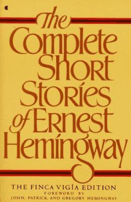 The Complete Short Stories of Ernest Hemingway 0020332009 Book Cover