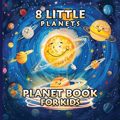 Planet book for kids: 8 little planets with A w... B0D3WPQRDF Book Cover